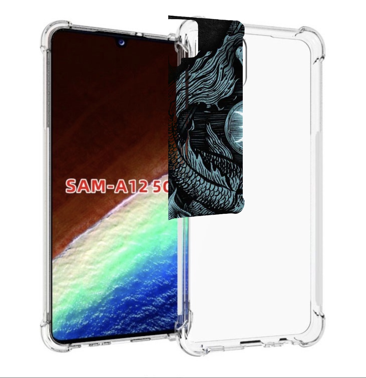 

Чехол MyPads знак зодиака рыбы 4 для Samsung Galaxy A12 (SM-A125F) 2020/21, Прозрачный, Tocco