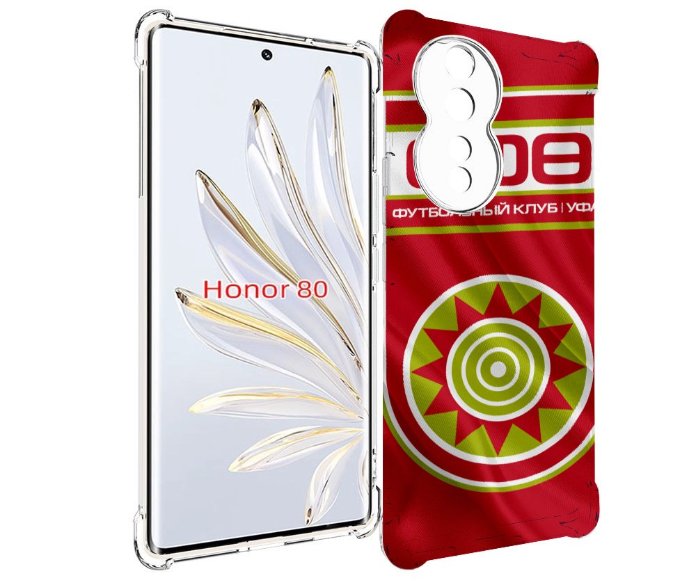 

Чехол MyPads фк уфа для Honor 80, Прозрачный, Tocco