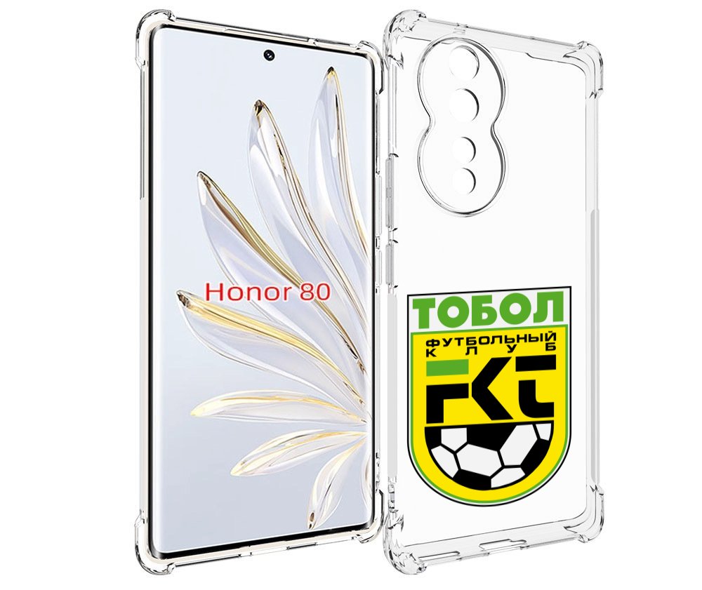 

Чехол MyPads фк тобол мужской для Honor 80, Прозрачный, Tocco