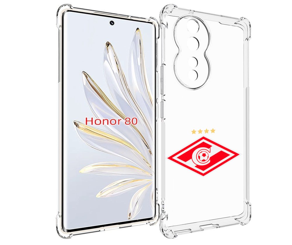 

Чехол MyPads фк спартак 1 для Honor 80, Прозрачный, Tocco