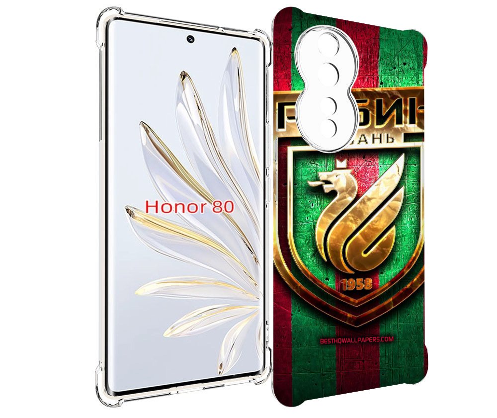 

Чехол MyPads фк рубин казань для Honor 80, Прозрачный, Tocco