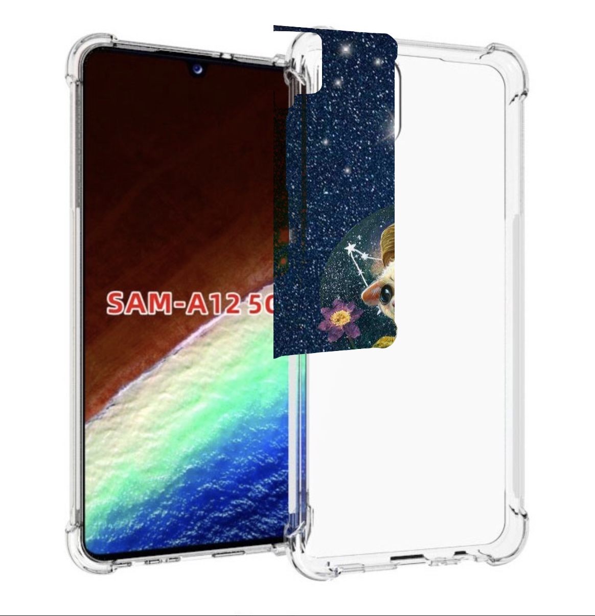 

Чехол MyPads знак зодиака козерог 3 для Samsung Galaxy A12 (SM-A125F) 2020/21, Прозрачный, Tocco