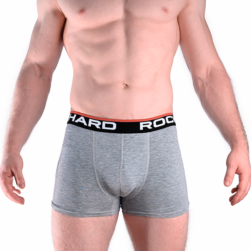 

Трусы мужские Baziator Rockhard серые XXL, Rockhard