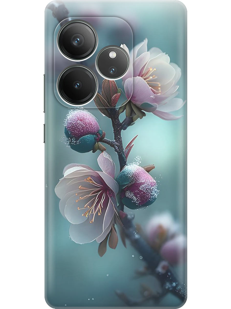 

Силиконовый чехол на Realme GT 6 / GT 6T / GT Neo 6 / GT Neo 6 SE с принтом 808435, Прозрачный;белый;голубой, 783984421