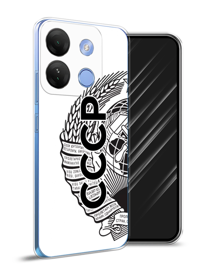 

Чехол Awog на Infinix Smart 7 HD "Герб СССР", Черный;серый;белый, 3103850-10