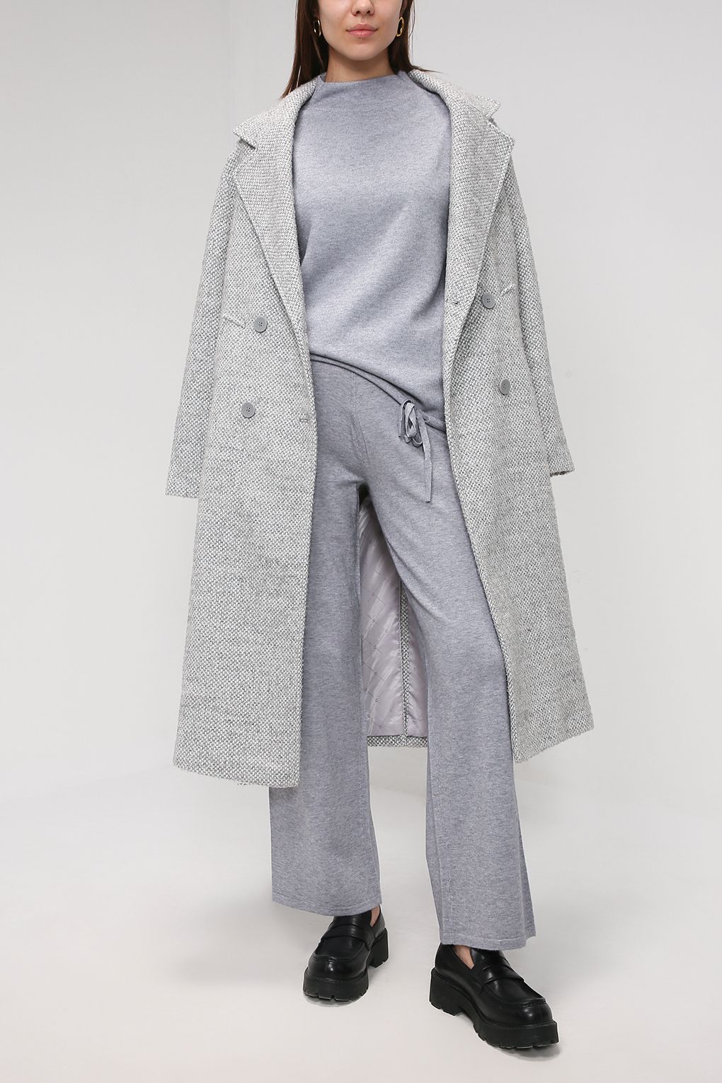 

Брюки женские BETTY BARCLAY 5588/2771 серые S, Серый, 5588/2771