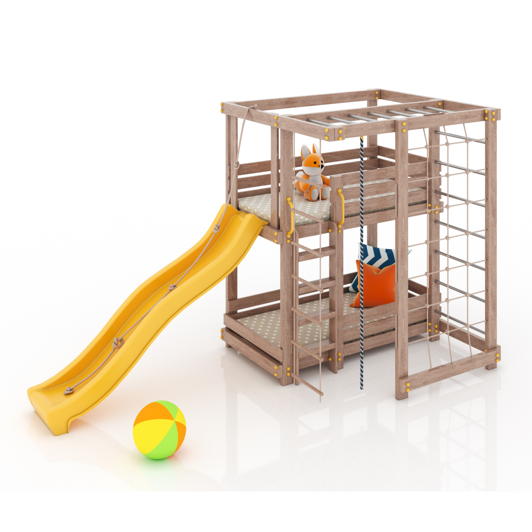 Детская игровая площадка Моя Горка Саймон коричневый мягкая игрушка orange toys лев саймон 30 см