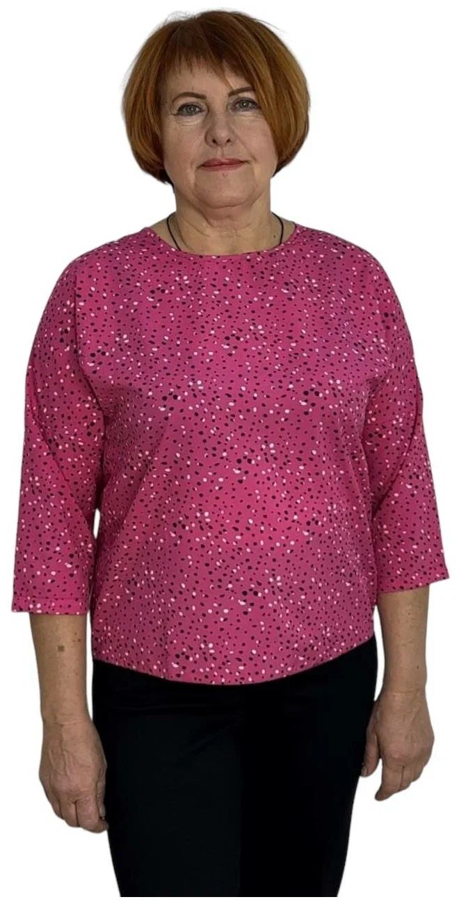 Блуза женская ANGE 304 розовая 50 RU