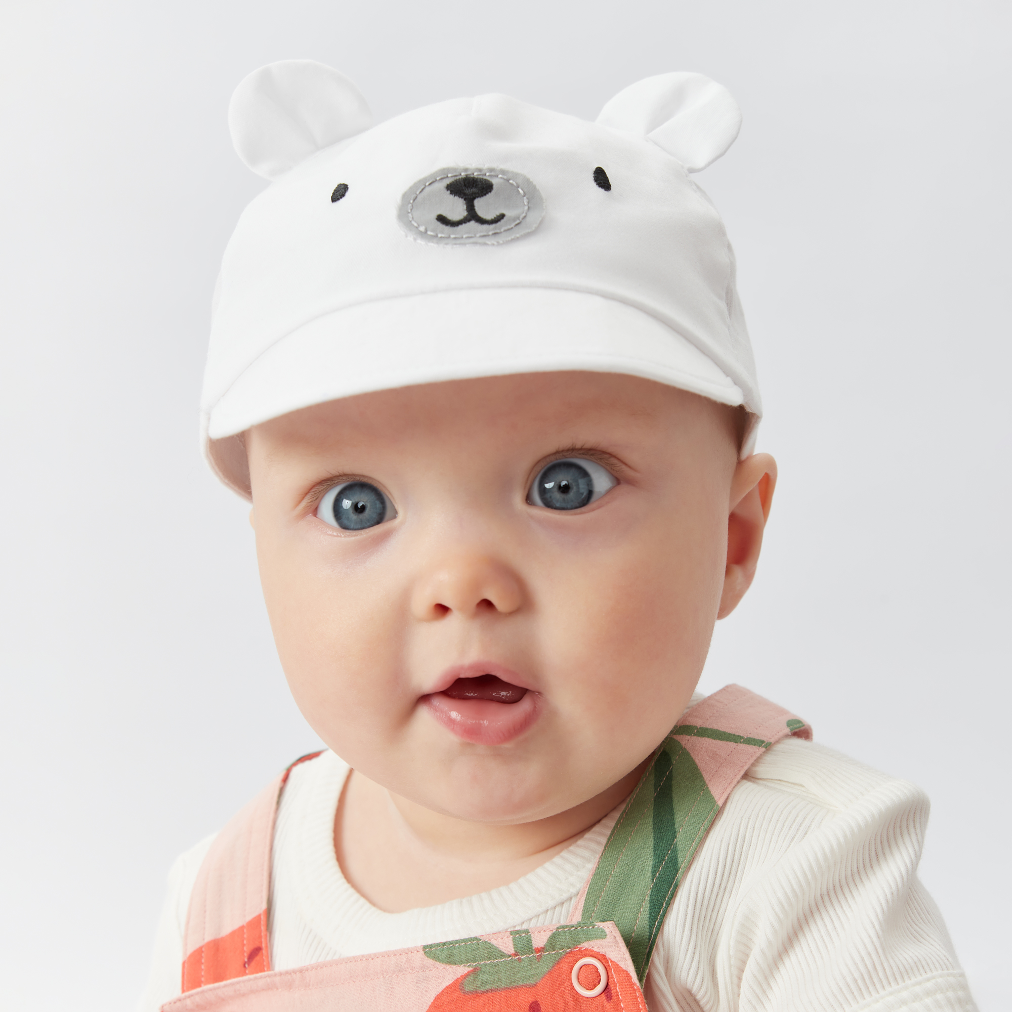 

Кепка детская Happy Baby 88180, white, 46-48, Белый, 88180