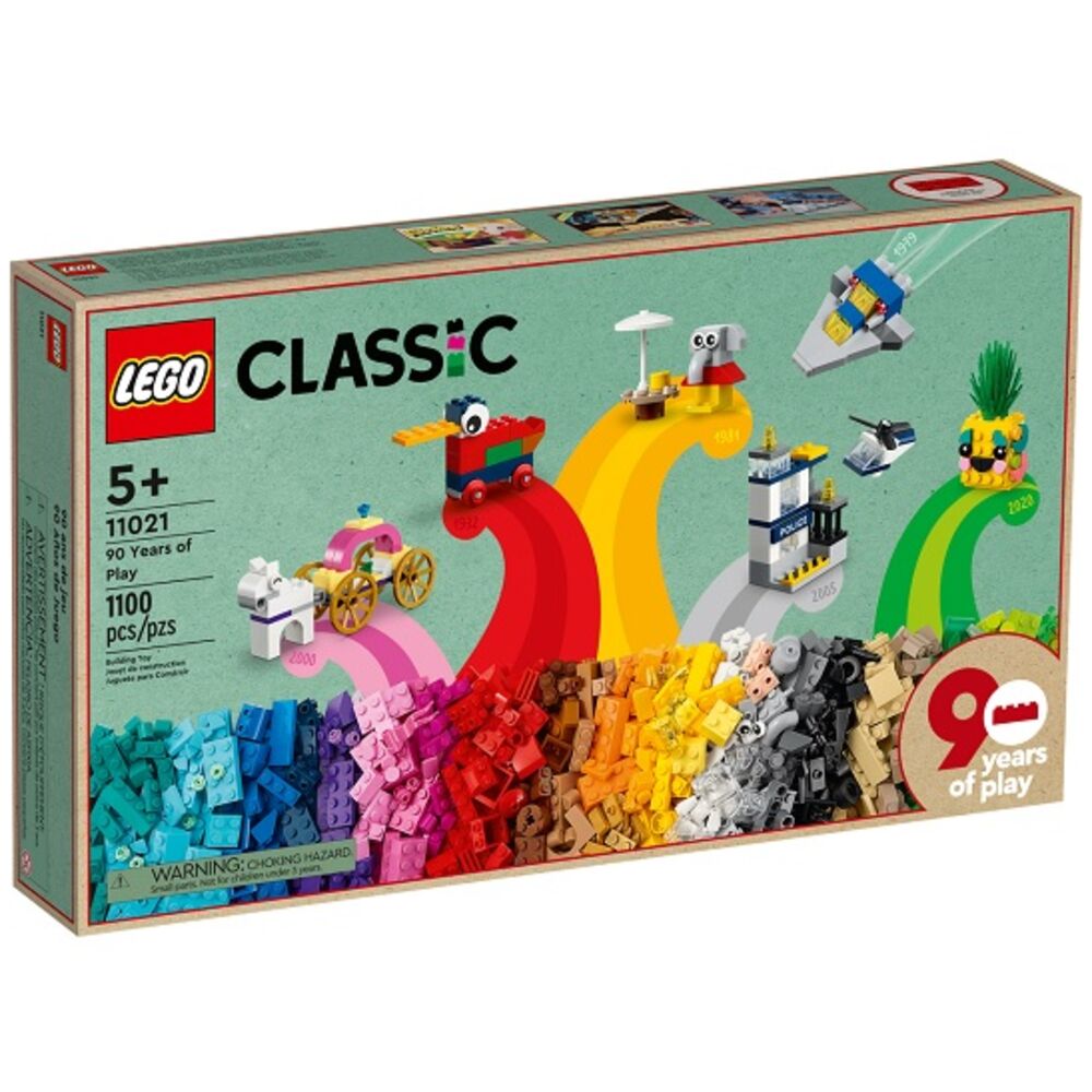 фото Конструктор lego classic 90 лет игры, 11021