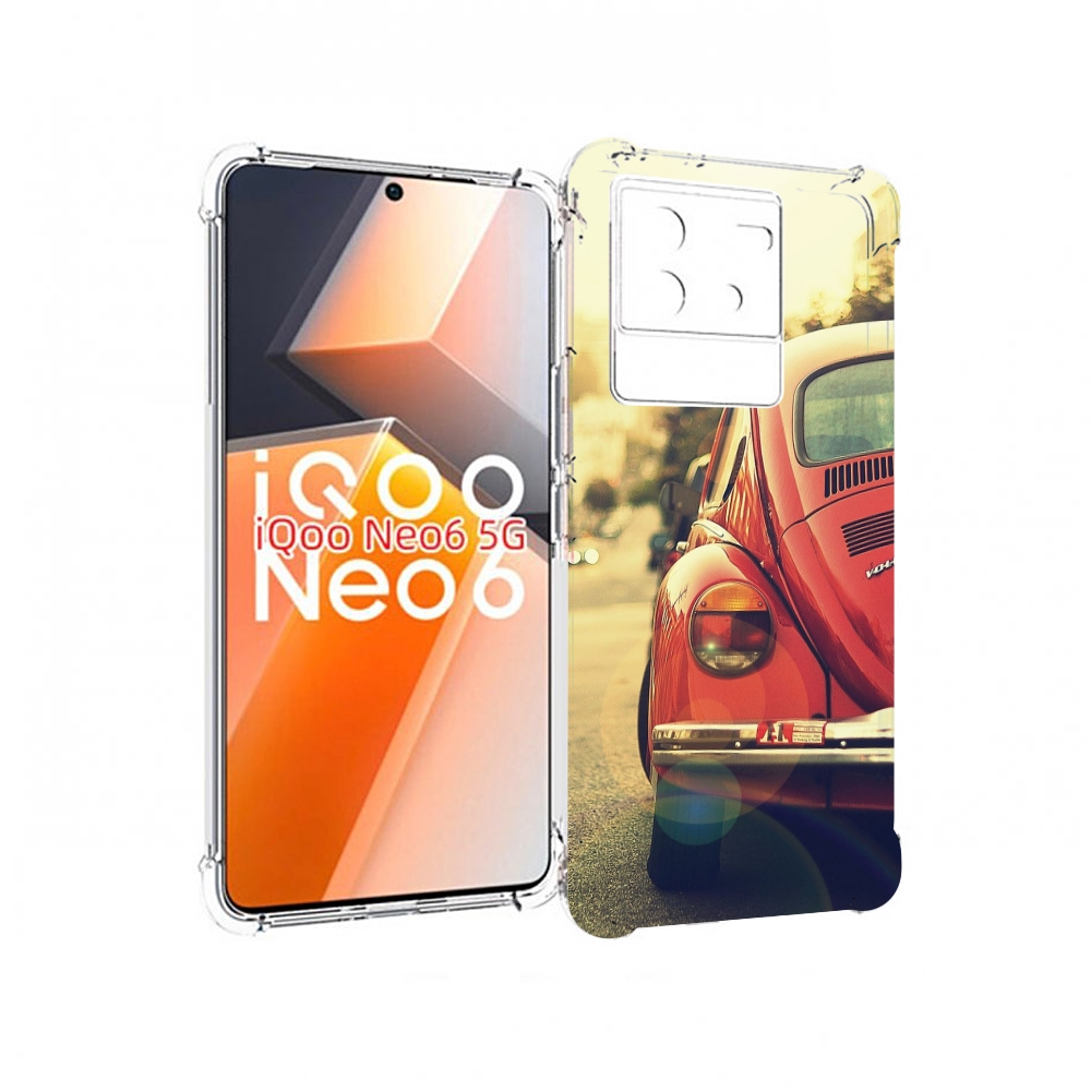 

Чехол MyPads Жук для Vivo iQoo Neo 6 5G, Прозрачный, Tocco