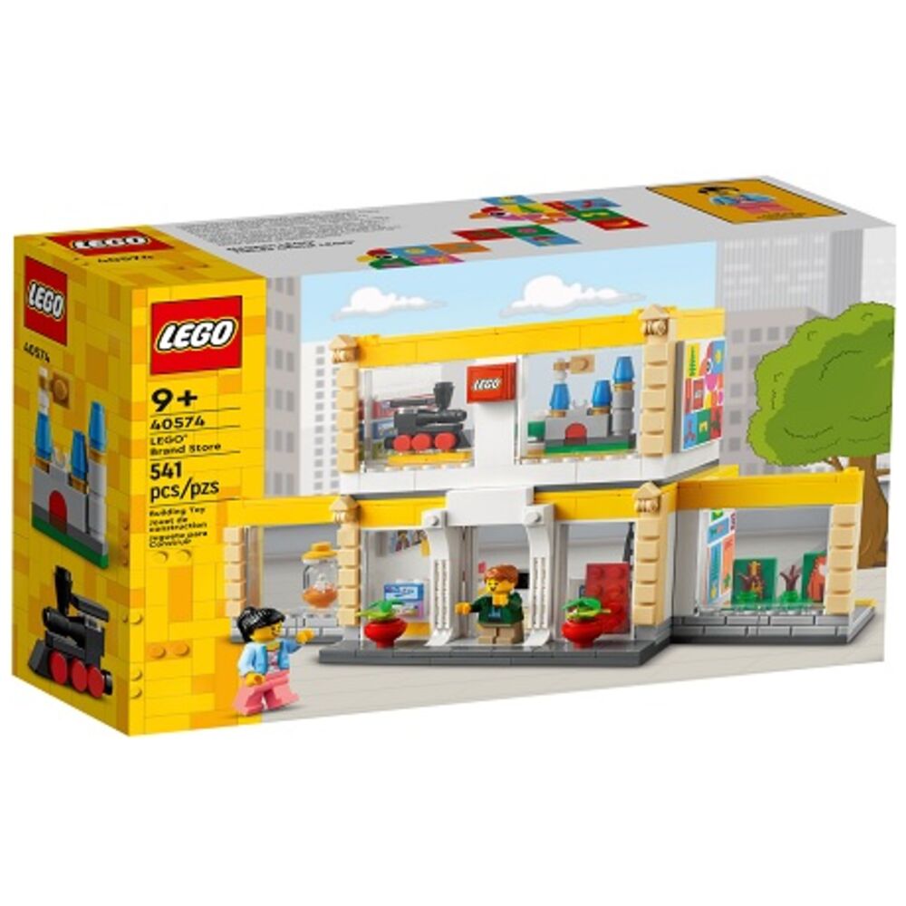 Конструктор LEGO Фирменный магазин Лего, 40574 конструктор lego creator 31131 магазин лапши в центре города 569 деталей