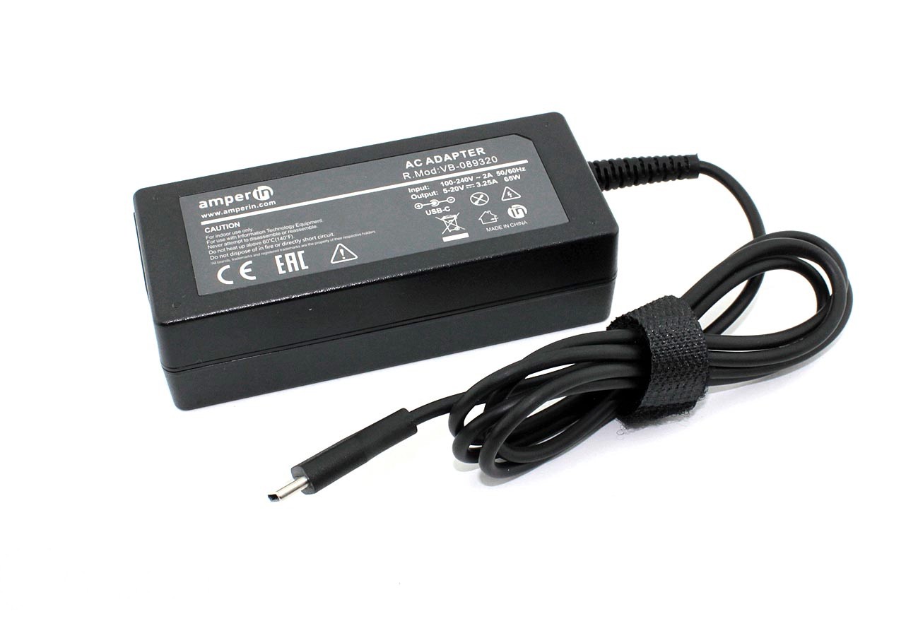 

Блок питания Amperin AI-LN65C для Lenovo 20V 3.25A Type-C, Черный, AI-LN65C для Lenovo 20V 3.25A Type-C