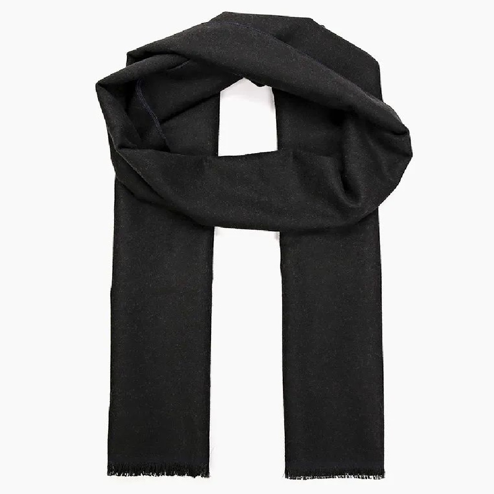 

Шарф мужской Rosedena shawlcy19149 черный-синий, 30х180 см, shawlcy19149