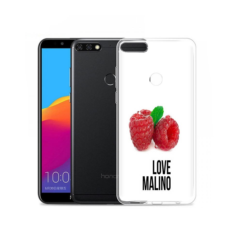 

Чехол MyPads Tocco для Honor 7C Pro Бренд лове малино (PT113786.47.36), Прозрачный, Tocco