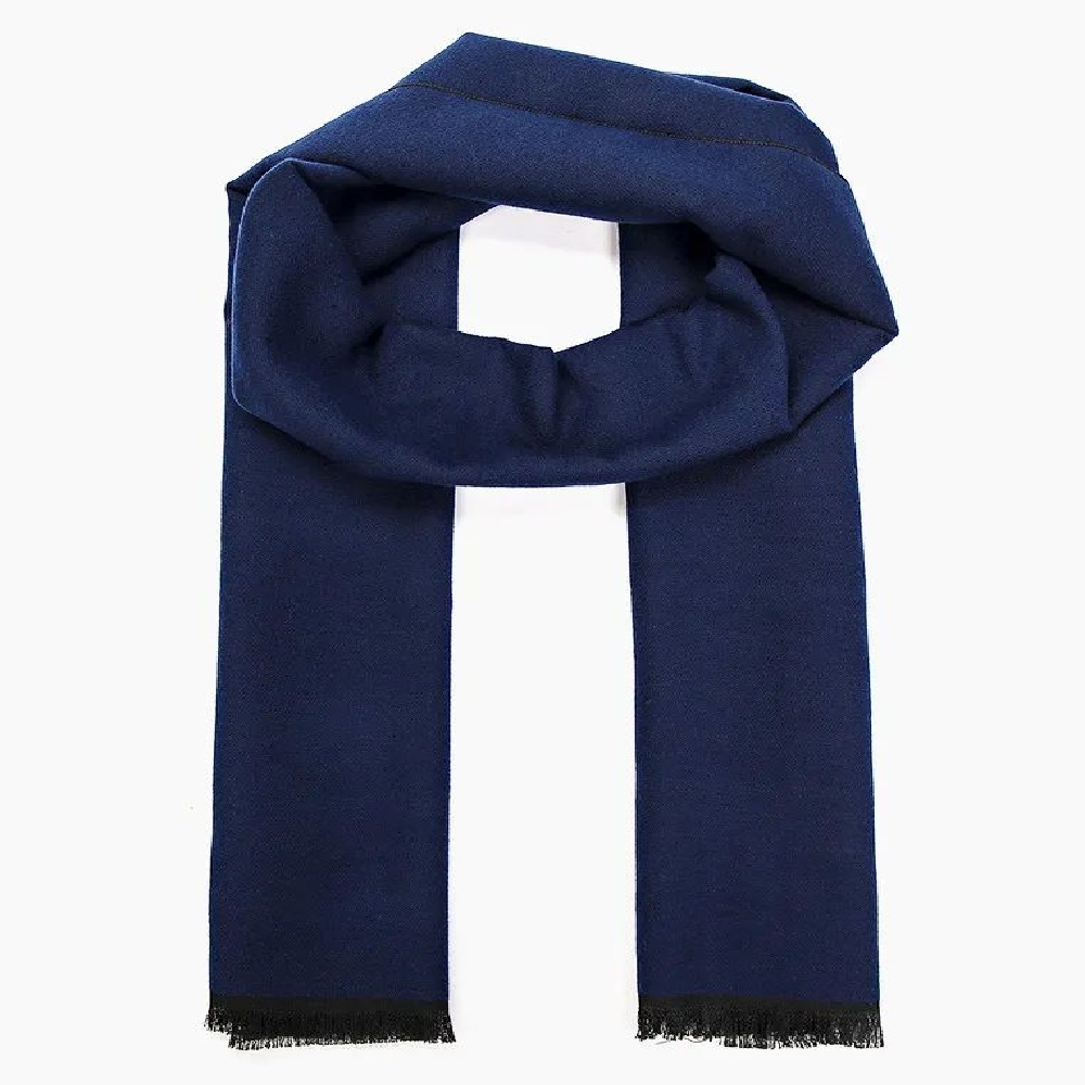 Шарф мужской Rosedena shawlcy19149 синий 30х180 см 1290₽