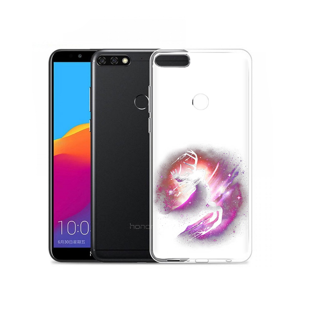 

Чехол MyPads Tocco для Honor 7C Pro звездный олень (PT113786.47.354), Прозрачный, Tocco