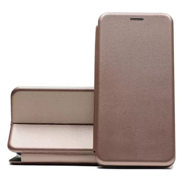 Чехол-книжка WELLMADE для Xiaomi Redmi 9 розовое золото