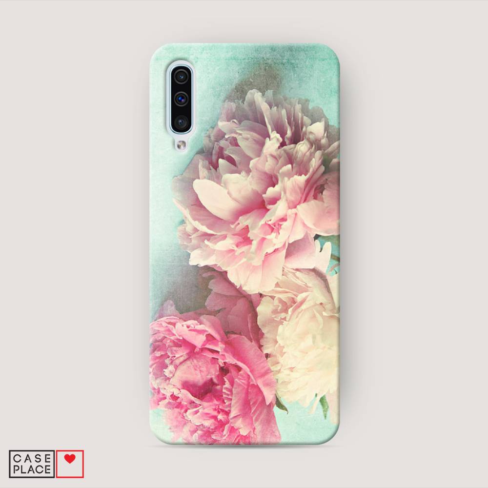фото Пластиковый чехол "пионы new" на samsung galaxy a30s awog
