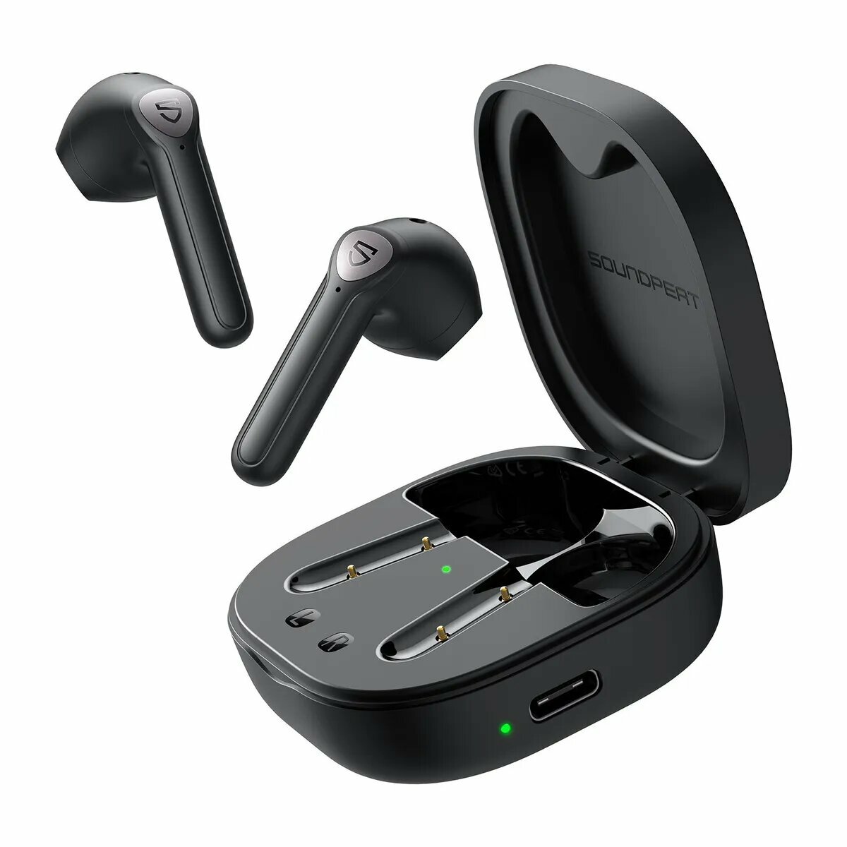 

Беспроводные наушники SOUNDPEATS Trueair 2+ Black, Trueair 2+
