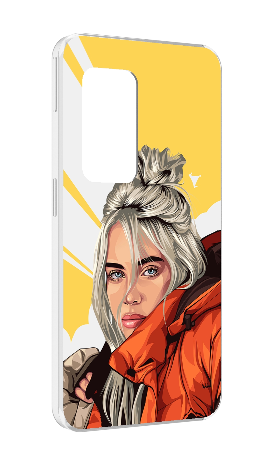 

Чехол MyPads билли-айлиш-в-куртке для UleFone Power Armor X11 Pro, Прозрачный, Tocco