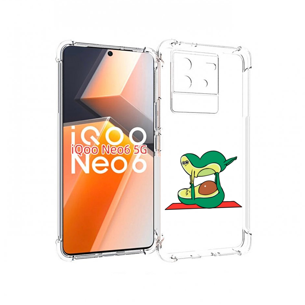 

Чехол MyPads Две-половинки для Vivo iQoo Neo 6 5G, Прозрачный, Tocco