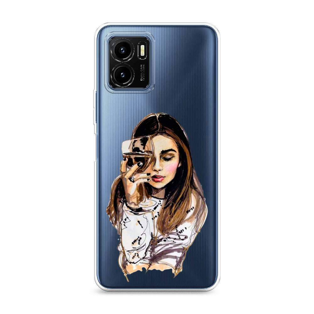 

Чехол Awog на Vivo Y15s "Девушка с бокалом", Разноцветный, 265650-7