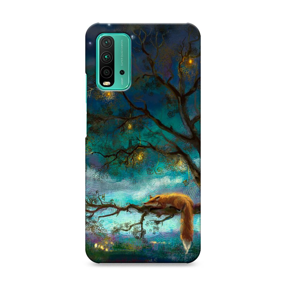 

Пластиковый чехол "Лиса устала" на Xiaomi Redmi 9T, 39820-1
