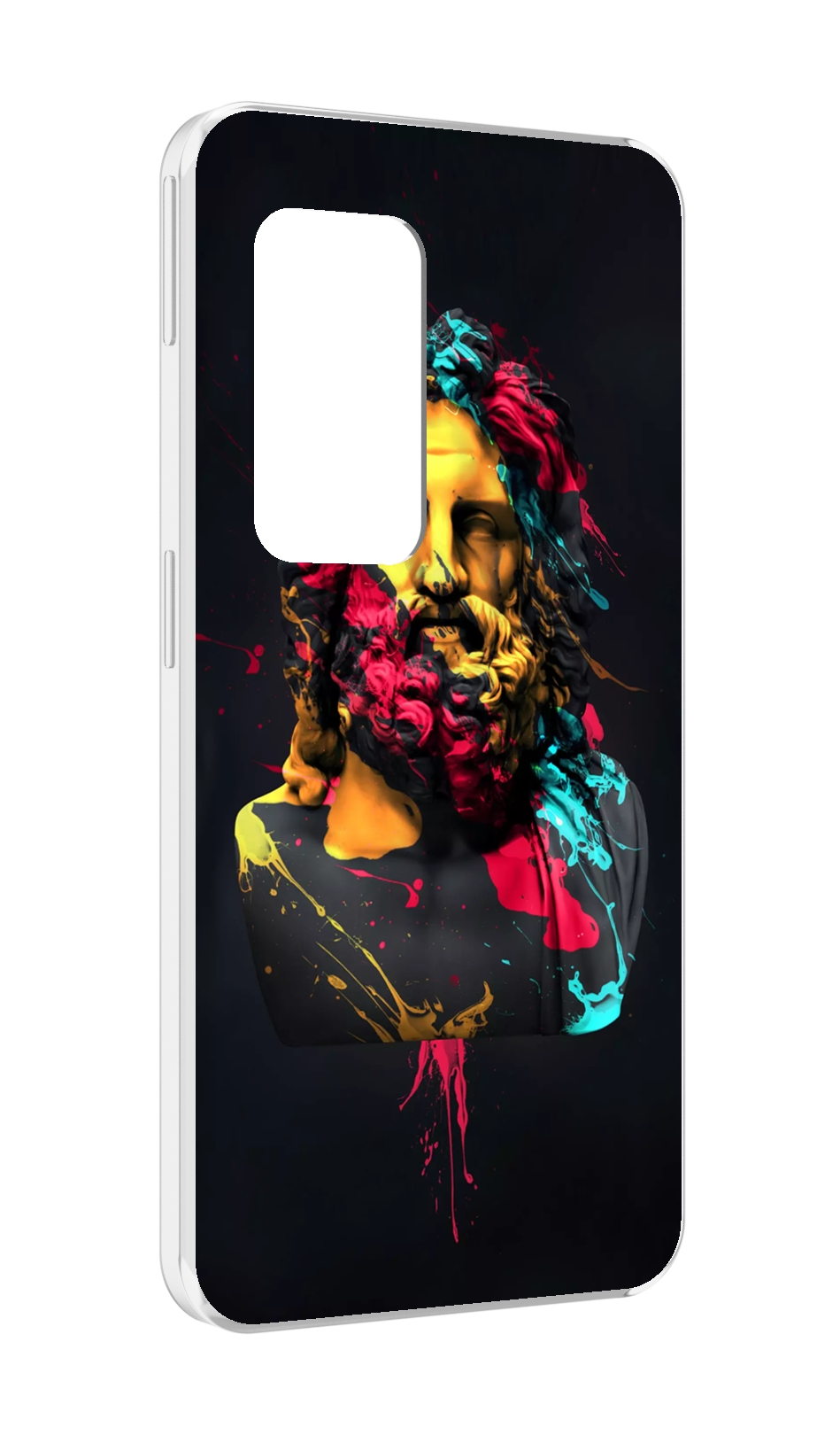 

Чехол MyPads арт-статуя-краски для UleFone Power Armor X11 Pro, Прозрачный, Tocco