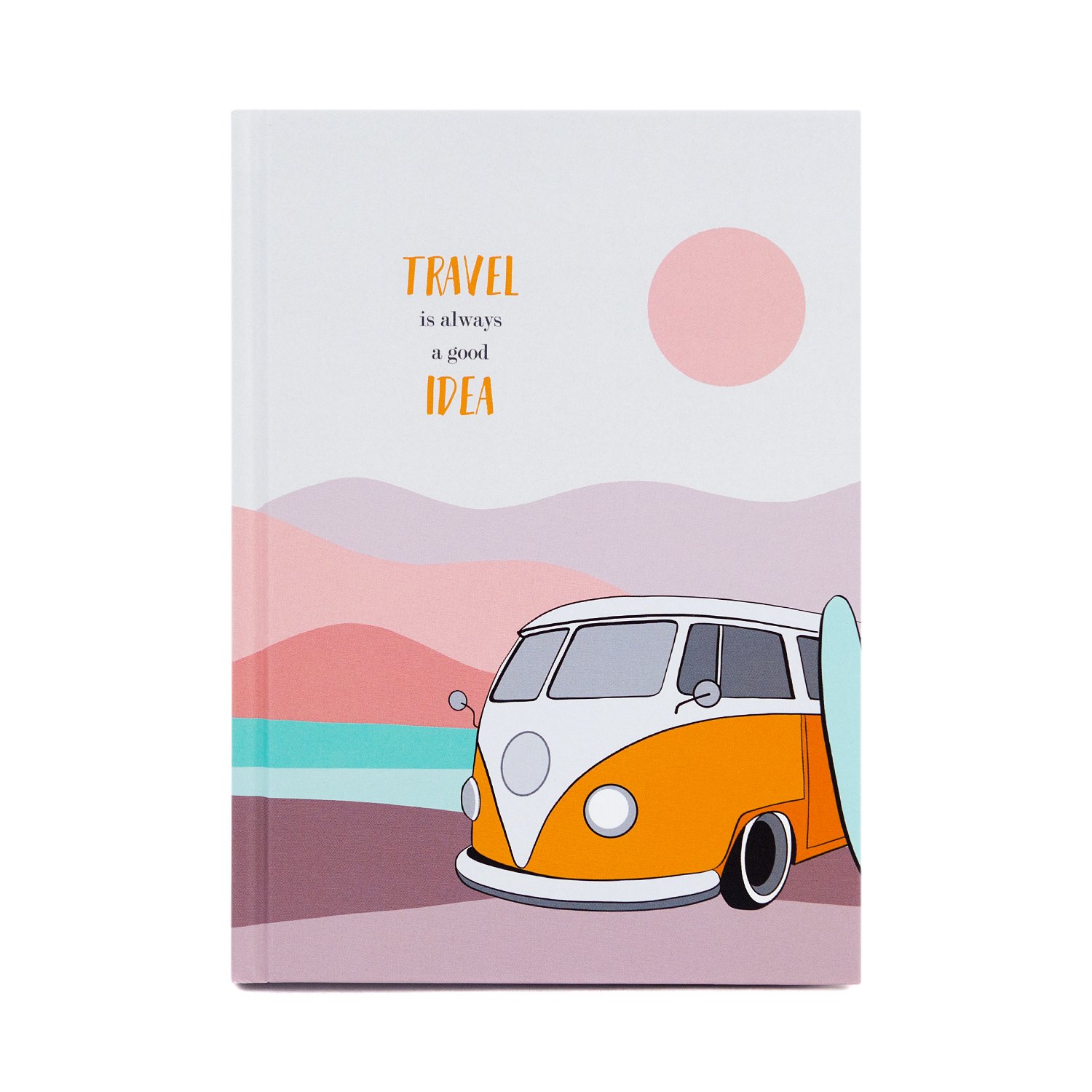 

Ежедневник Kawaii Factory "Travel" Розово-оранжевый KW046-000197