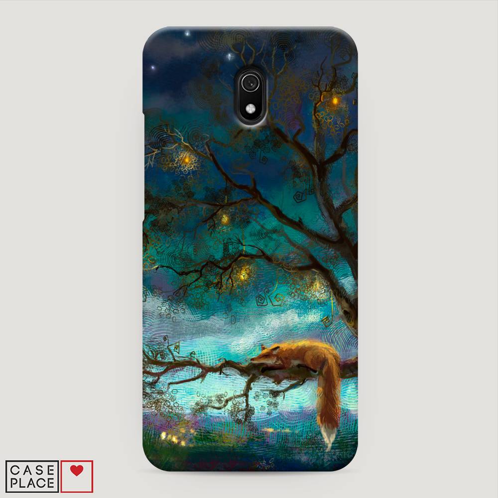

Пластиковый чехол "Лиса устала" на Xiaomi Redmi 8A, 37220-1