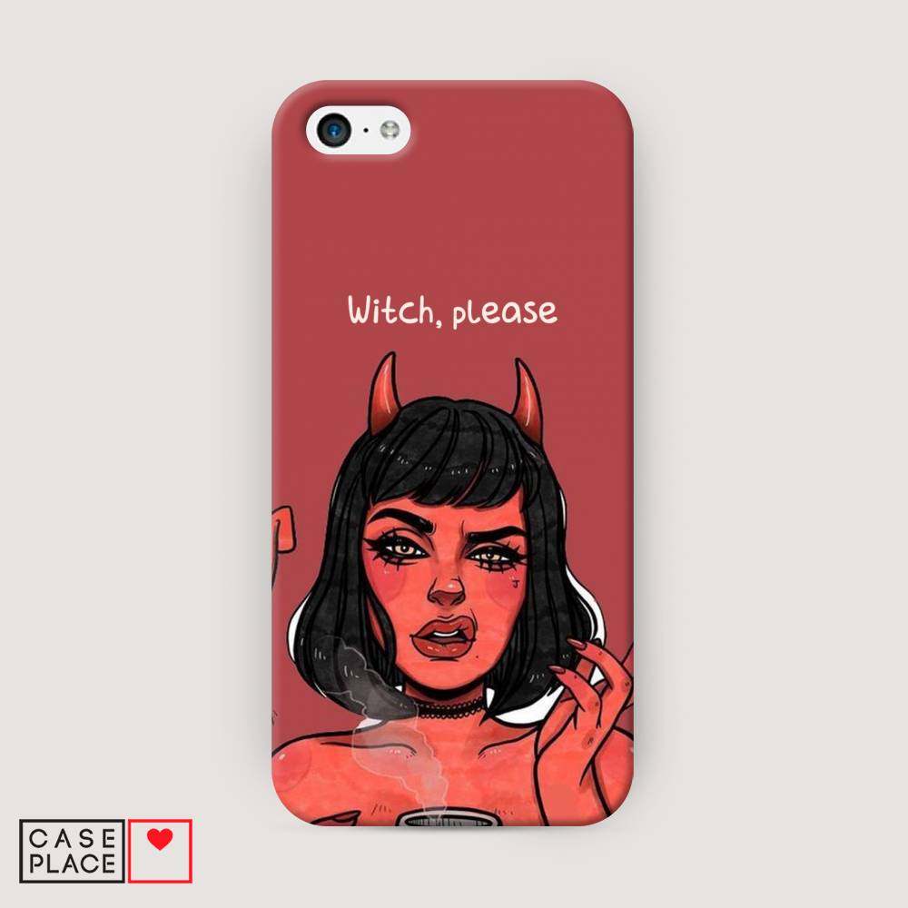 

Пластиковый чехол "Evil Girl" на Apple iPhone 5C, 10220-5