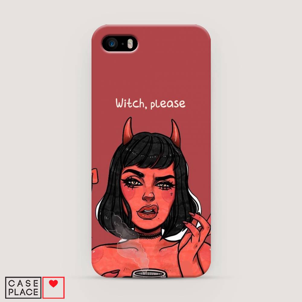 

Пластиковый чехол "Evil Girl" на Apple iPhone 5, 10320-5