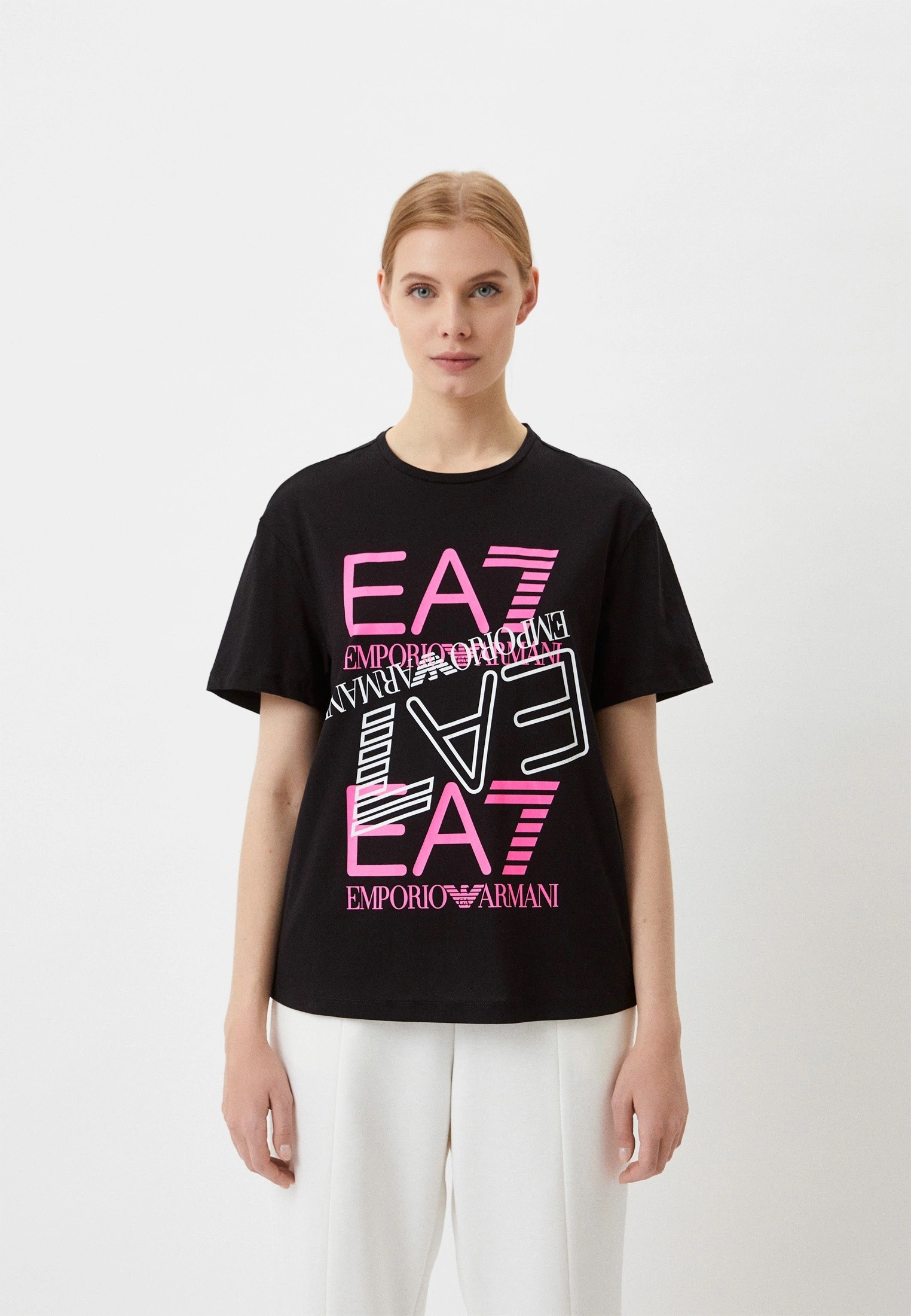 

Футболка женская T-Shirt EA7, 3LTT14TJDMZ