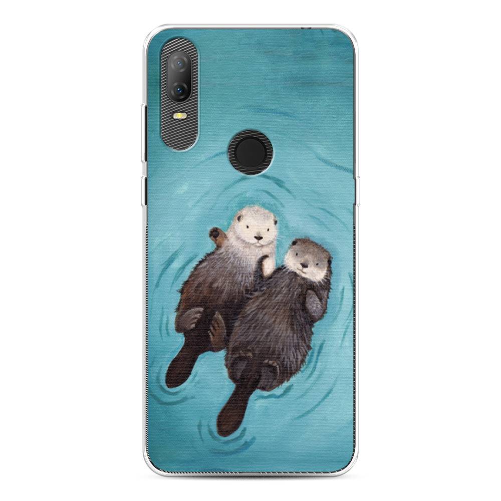 

Чехол Awog на Alcatel 1V (2020) 5007U / Алкатель 1V (2020) 5007U "Парочка бобров", 170950-10