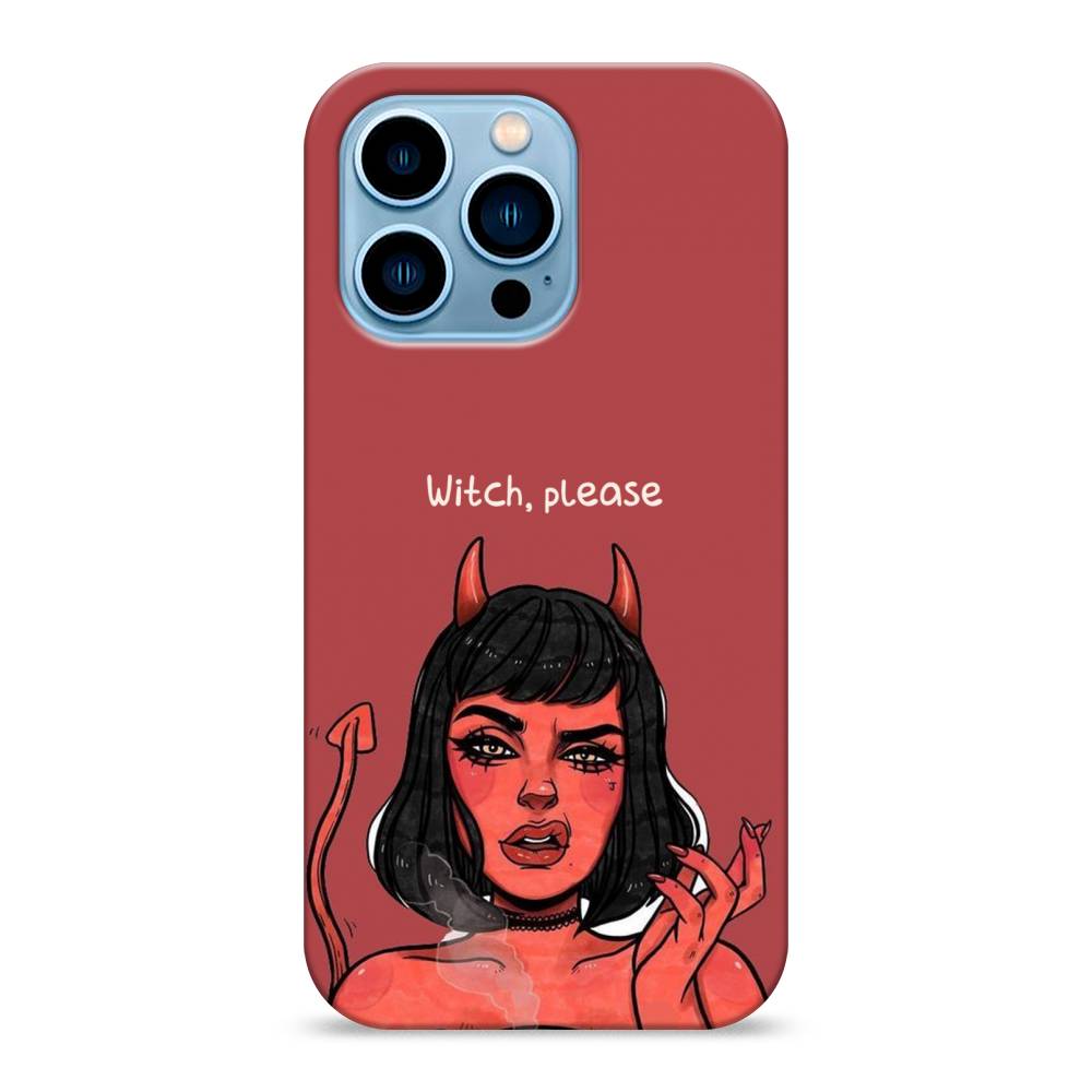 

Пластиковый чехол "Evil Girl" на Apple iPhone 13 Pro, 14320-5