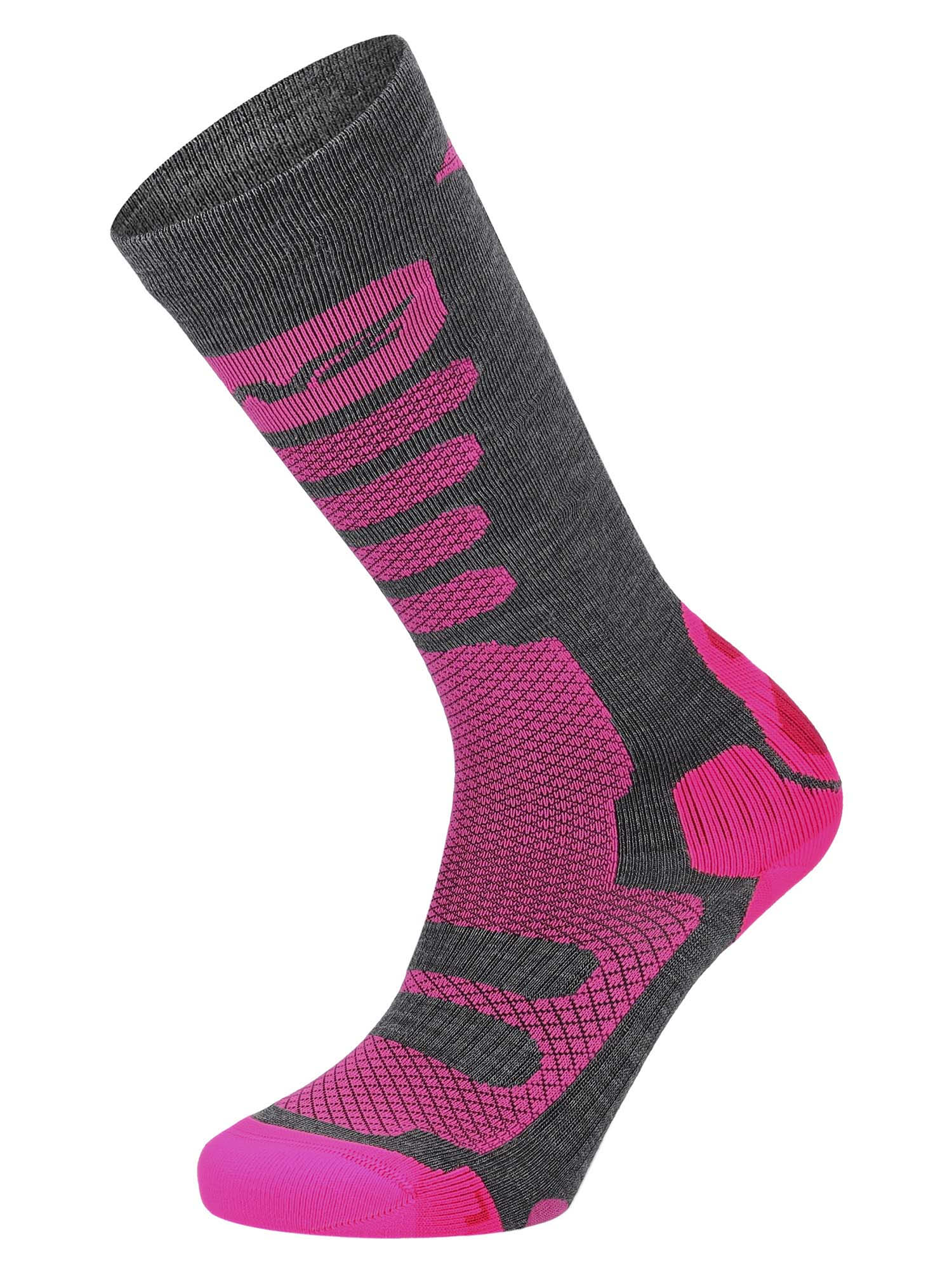 

Носки Lenz Free Tour 1.0 Grey/Pink (Eur:39-41) 2023-24, Розовый;серый, Free Tour 1.0