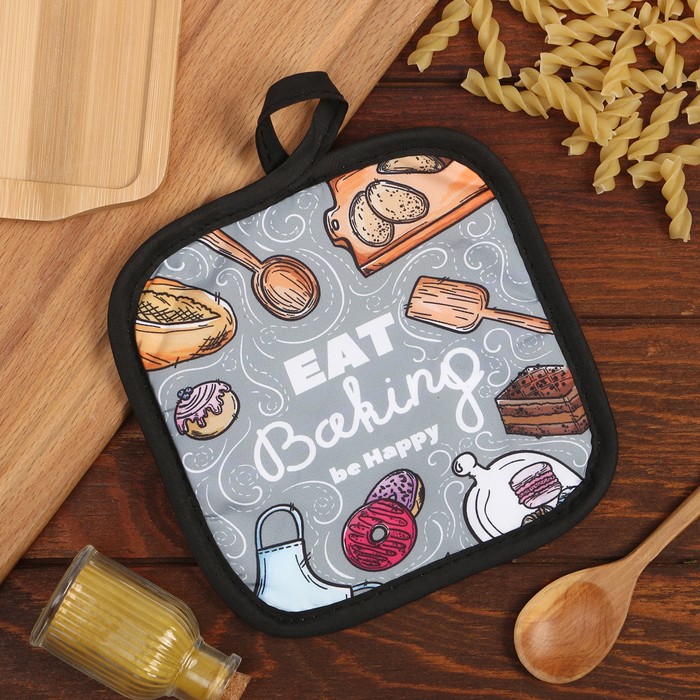 

Прихватка Этель "Baking" 17*17 см 100% п/э, Tasty food