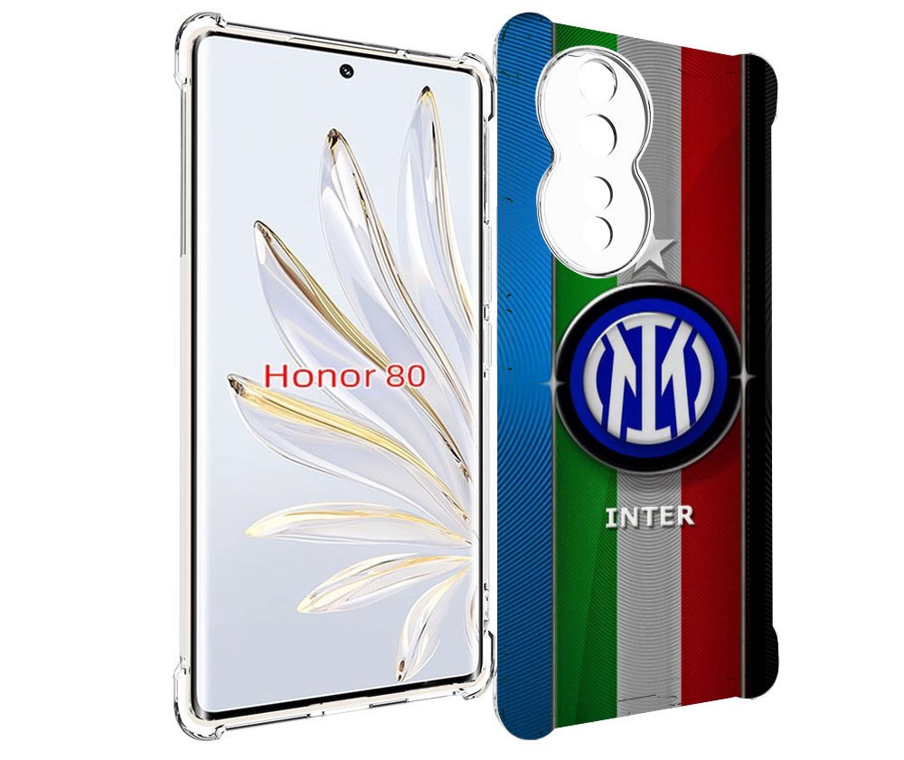 

Чехол MyPads фк интер милан для Honor 80, Прозрачный, Tocco
