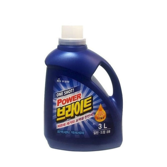 Жидкое средство для стирки Mukunghwa One shot! Power Bright Liquid Detergent, 3 л