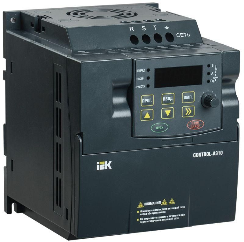 

Преобразователь частоты CONTROL-A310 380В 3ф 0.75кВт 2.3А IEK CNT-A310D33V0075TEZ