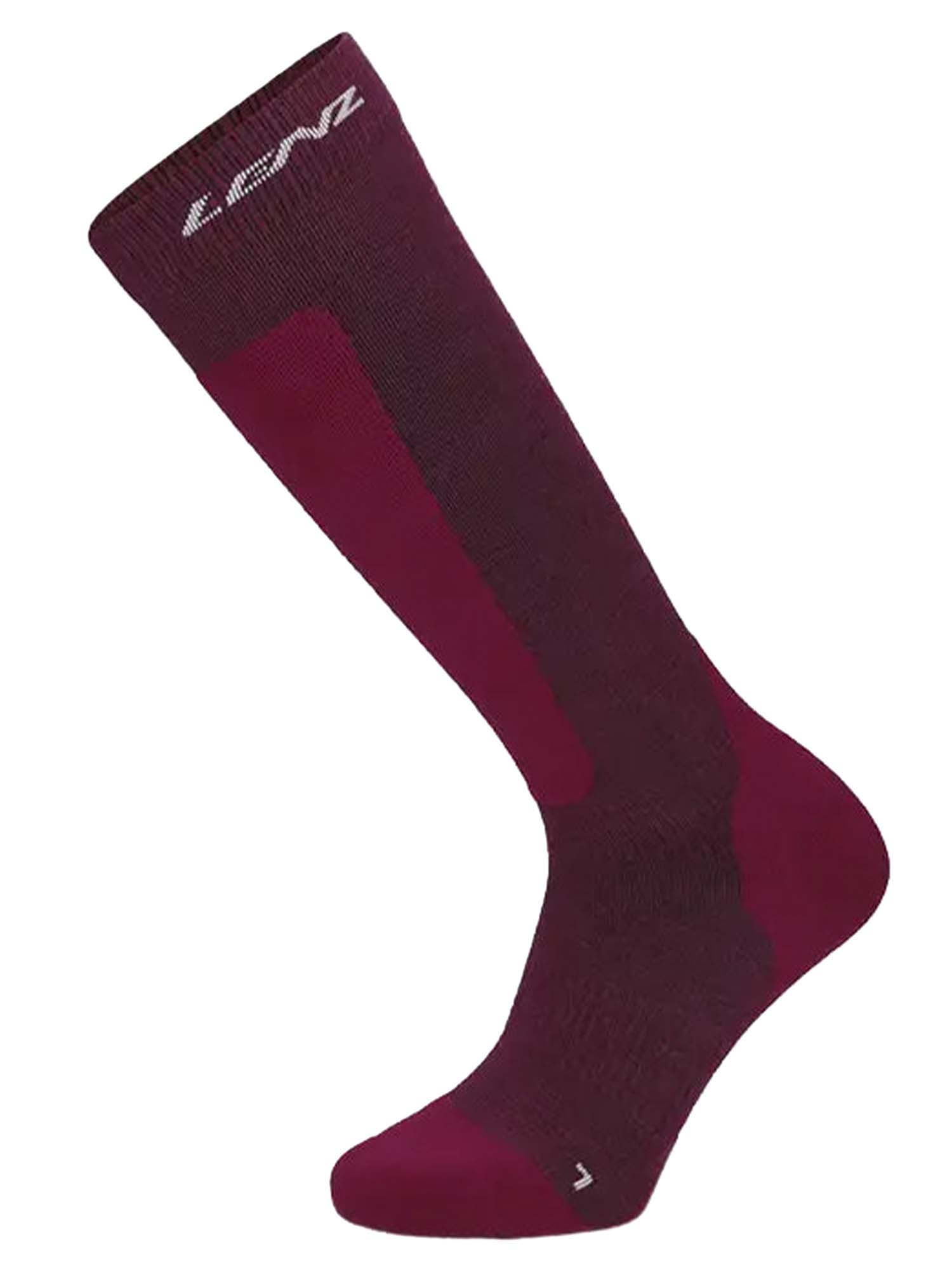 

Носки Lenz Merino Winter 2 Bordeaux (Eur:39-41) 2023-24, Красный, Merino Winter 2