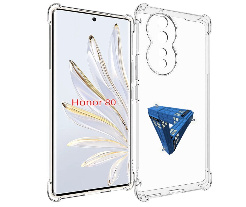 

Чехол MyPads головолока абстракция для Honor 80, Прозрачный, Tocco
