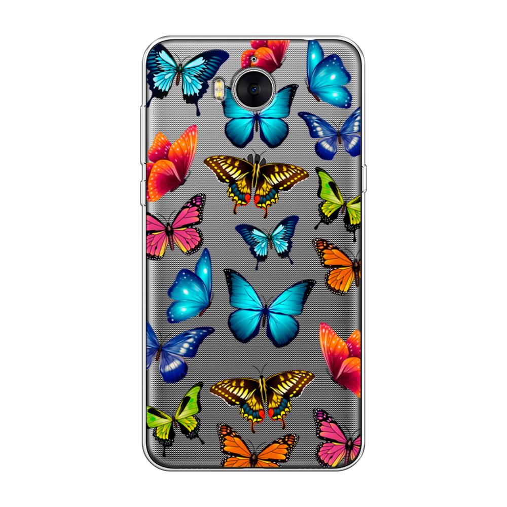

Чехол Awog "Разные бабочки" для Huawei Y5 2017