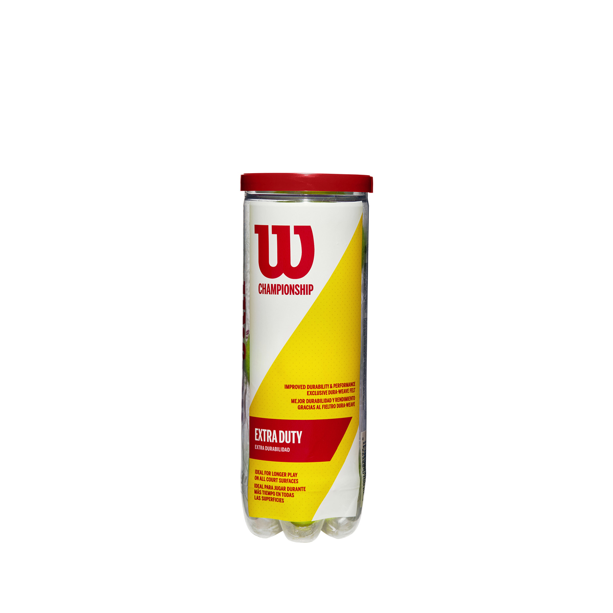 фото Теннисный мяч wilson championship extra duty 3 шт yellow