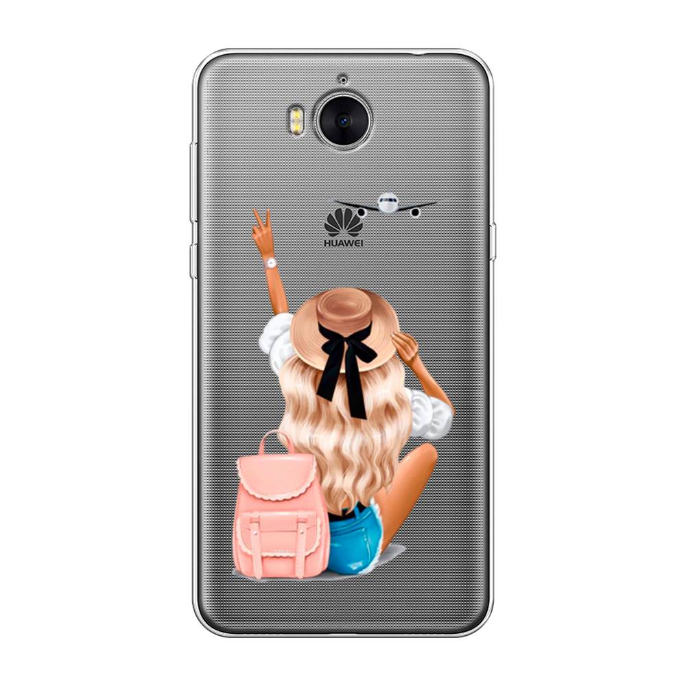 

Чехол Awog на Huawei Y5 2017 "Автостопом самолетом", Разноцветный, 62550-7