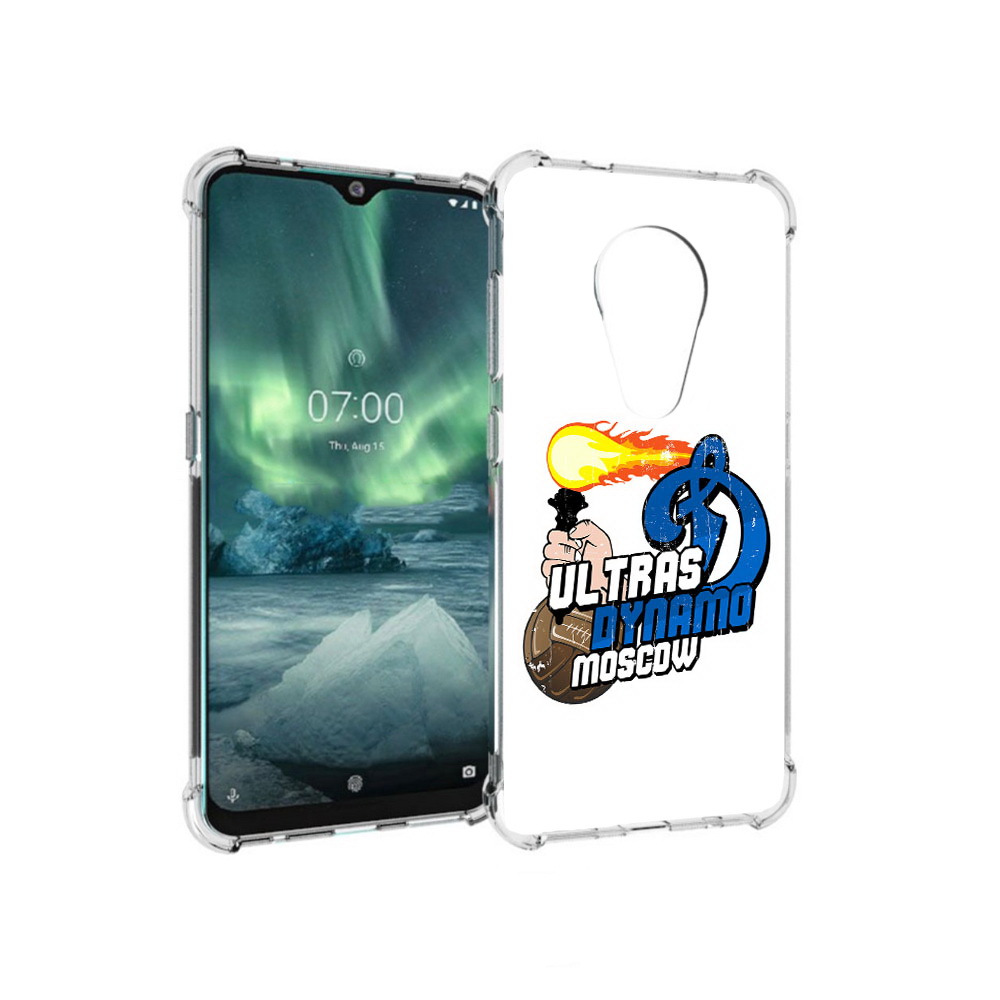 

Чехол MyPads Tocco для Nokia 7.2 ФК Динамо (PT139171.105.177), Прозрачный, Tocco