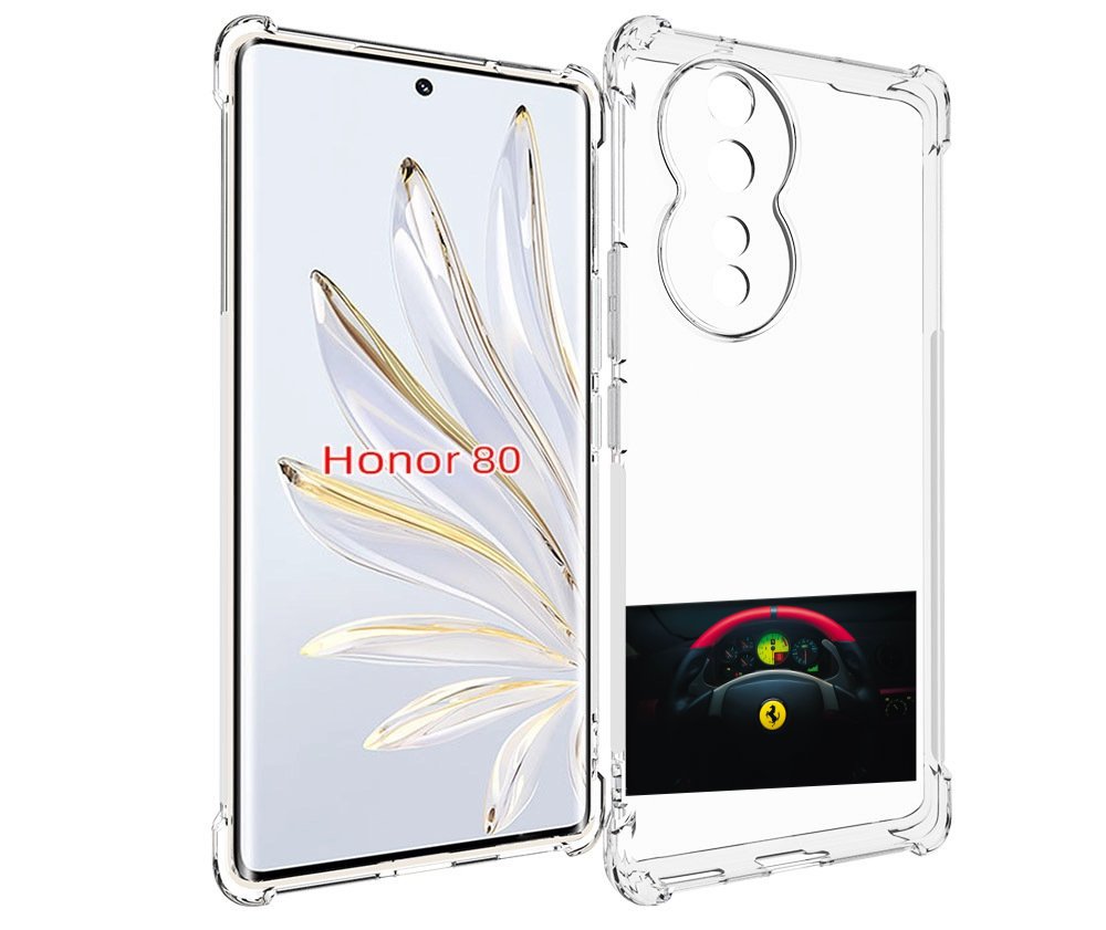 

Чехол MyPads ferrari 2 для Honor 80, Прозрачный, Tocco