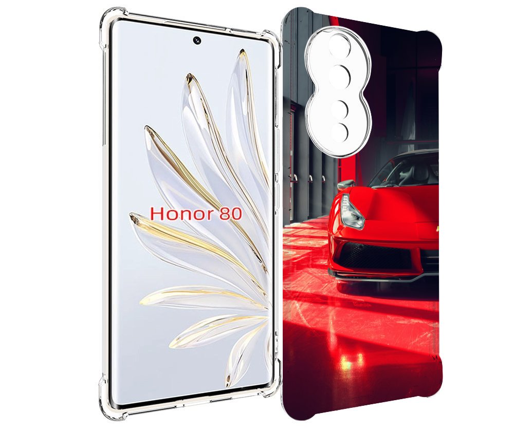 

Чехол MyPads ферра для Honor 80, Прозрачный, Tocco