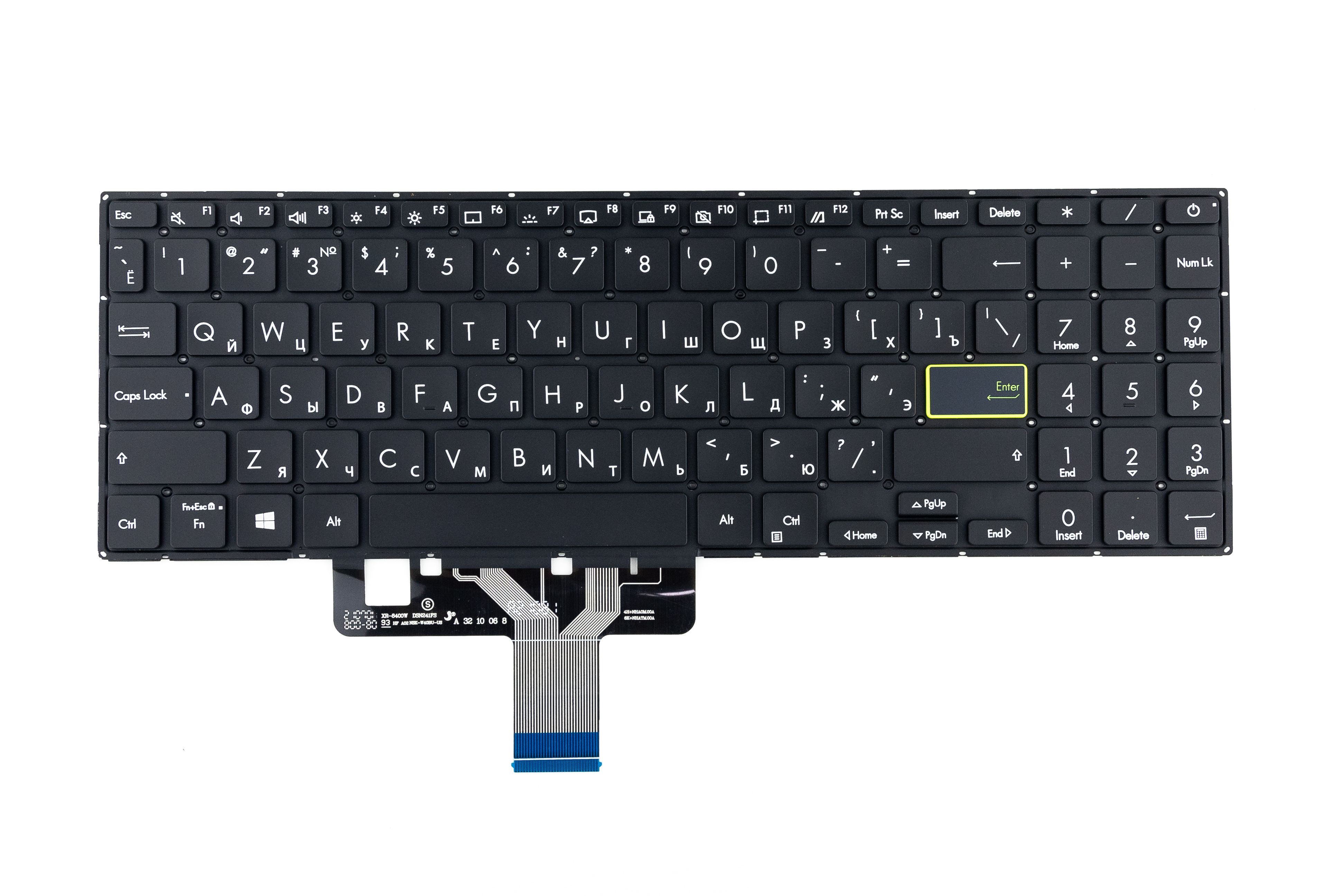 

Клавиатура для ноутбука Asus X521UA X521EA Black (1-0063)